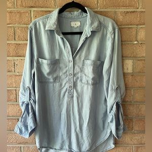 Loft Lou & Grey Chambray Shirt